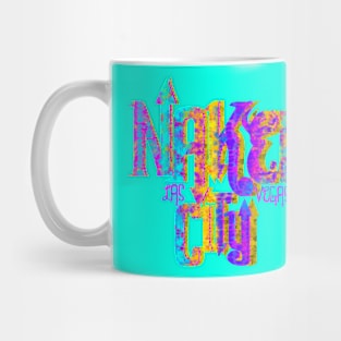 Naked City Las Vegas Tie Dye Mug